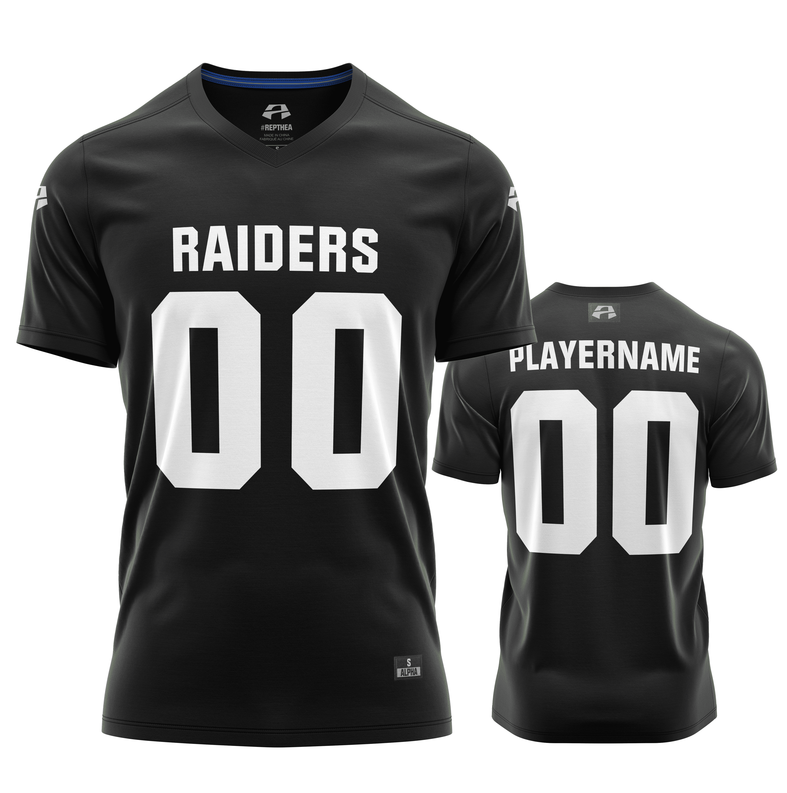 Raiders Vector Flag Football Jersey